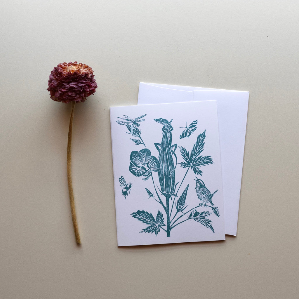 Notecard: Okra Lovers Unite!