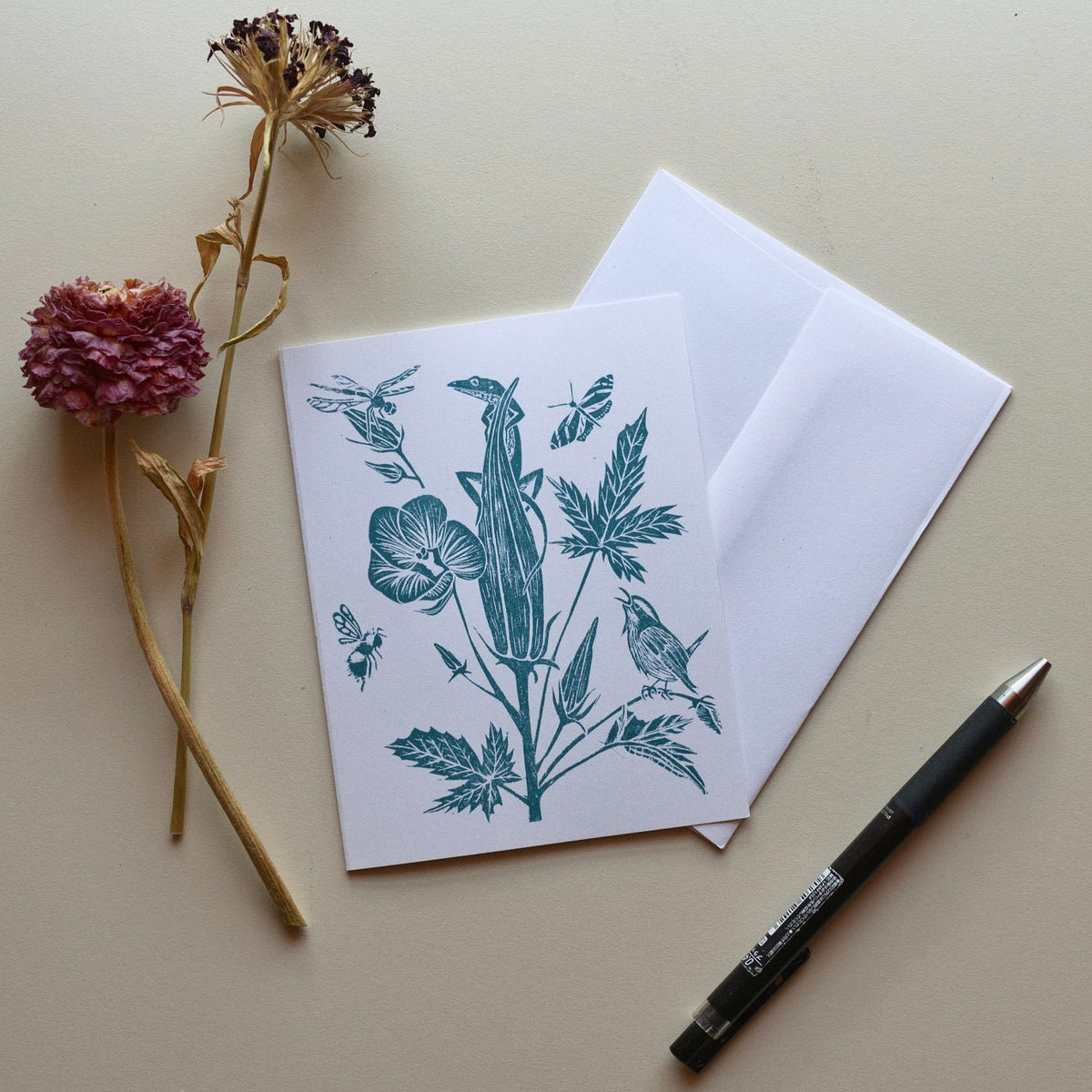 Notecard: Okra Lovers Unite!