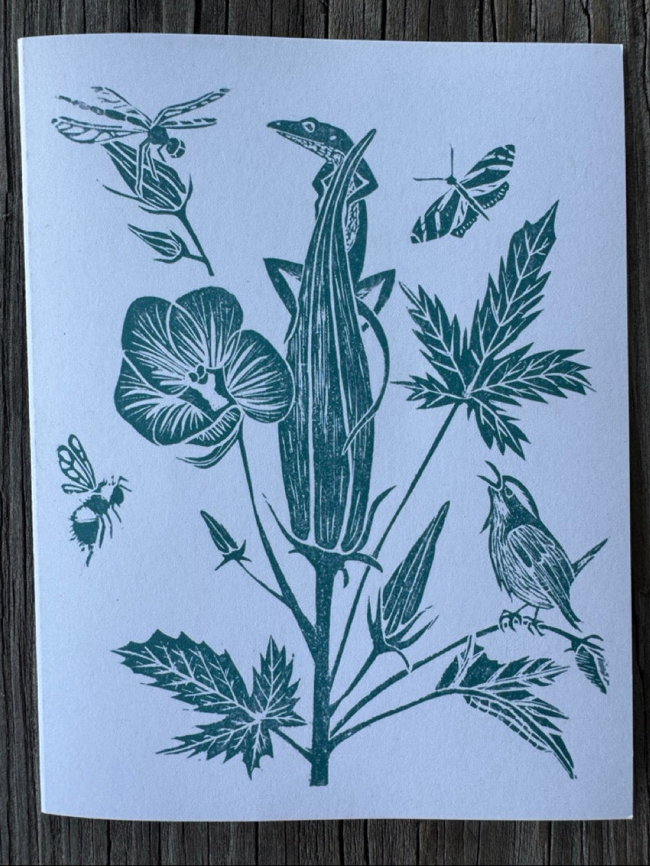 Notecard: Okra Lovers Unite!