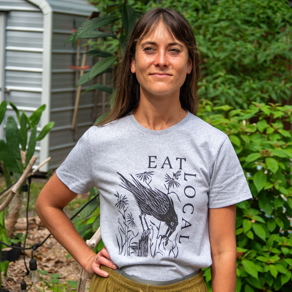T-shirt: Eat Local! (Womens Cut)